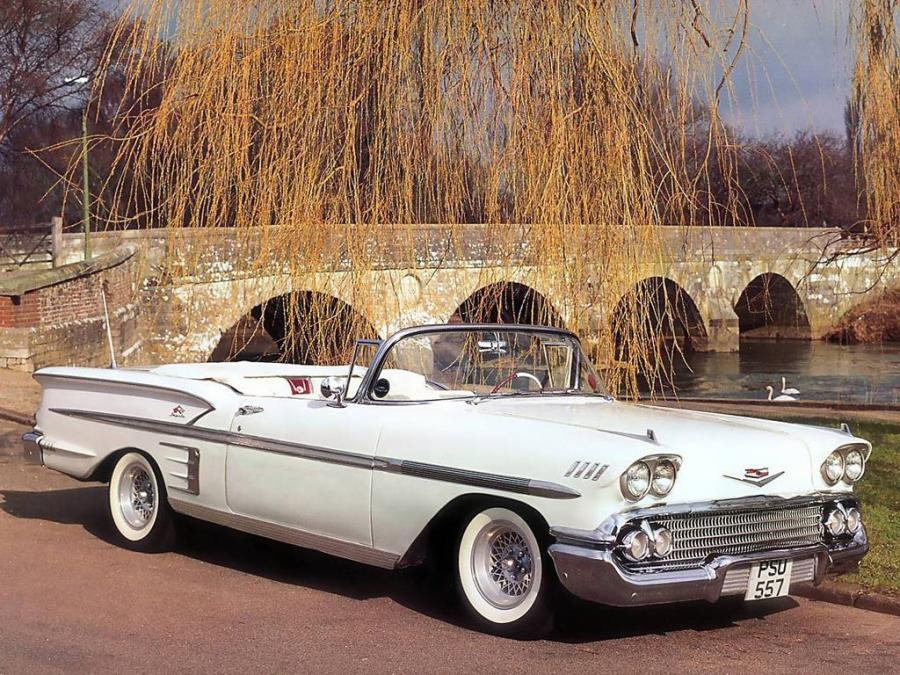  Chevrolet Bel Air Impala Convertible 1958 года  (фото 54 из 67)